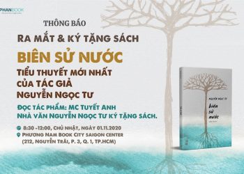 Ra mắt và ký tặng sách Biên Sử Nước của nhà văn Nguyễn Ngọc Tư