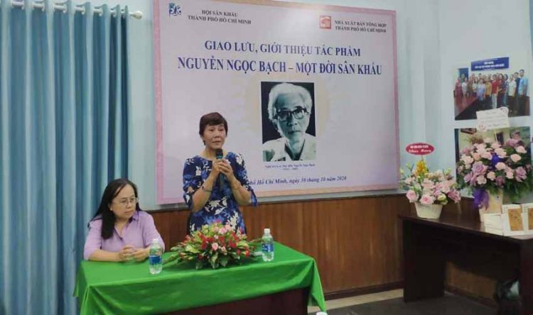 Giao lưu, giới thiệu tác phẩm 'Nguyễn Ngọc Bạch – Một đời sân khấu' -1