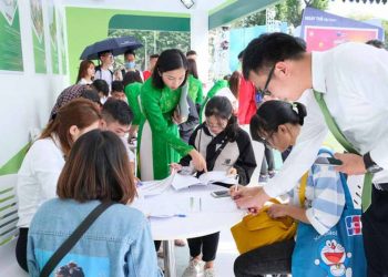 Vietcombank đón hơn 500 khách hàng đăng ký dịch vụ tại 'Sóng Festival' -1