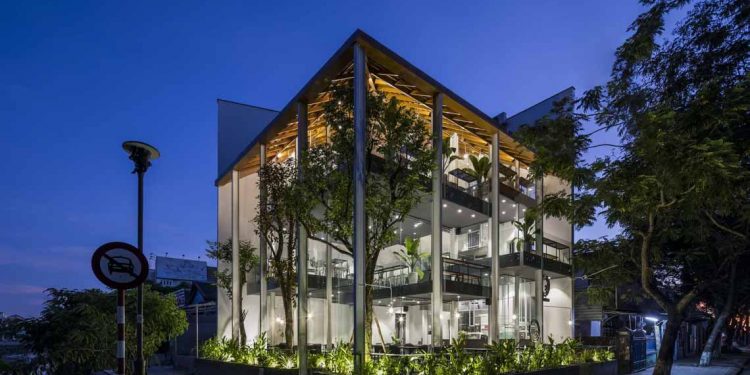 Quán cà phê 3 tầng có thể tháo rời ở Huế -2