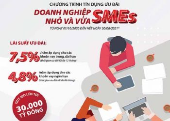 Agribank dành 30.000 tỉ đồng cho vay ưu đãi doanh nghiệp nhỏ và vừa