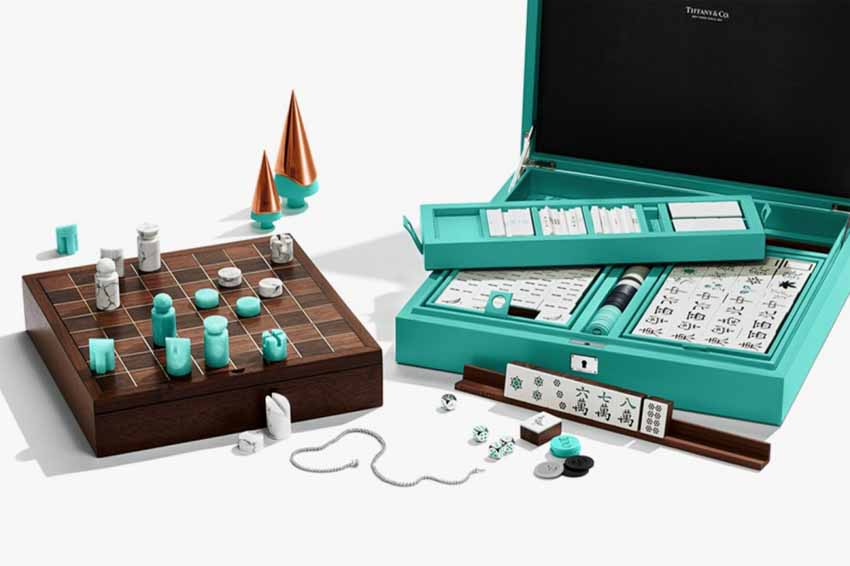 Ý tưởng quà giáng sinh từ Tiffany & Co: bộ bài Poker, mạt chược bằng bạc ròng! -5