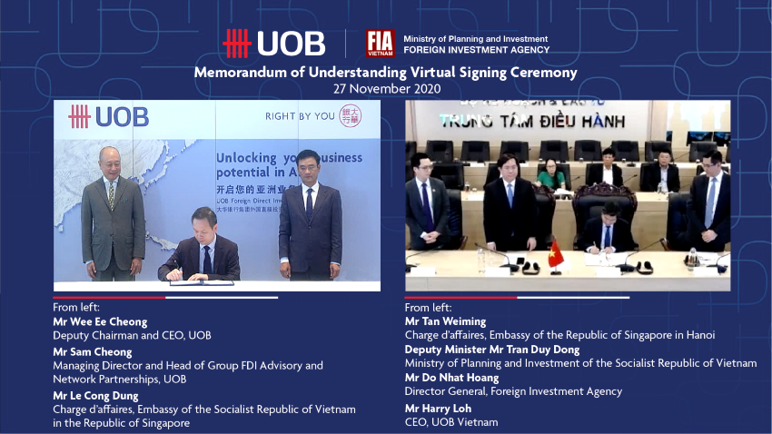 UOB hỗ trợ Việt Nam