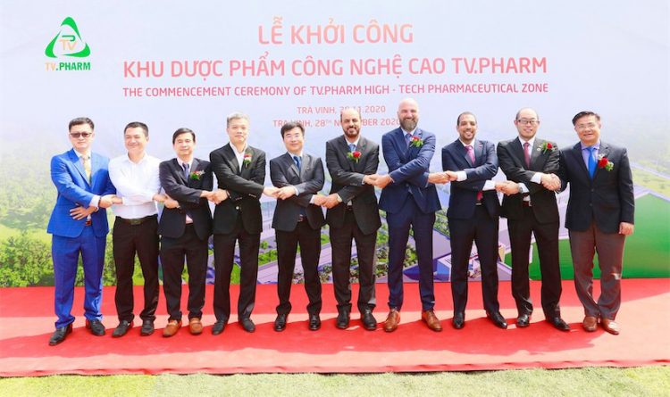 Lễ khởi công dự án Khu dược phẩm công nghệ cao TV.Pharm
