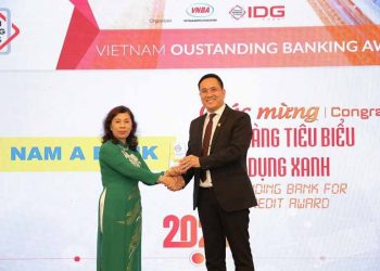Nam A Bank tiếp tục nhận giải thưởng 'Ngân hàng tiêu biểu về Tín dụng xanh' năm 2020