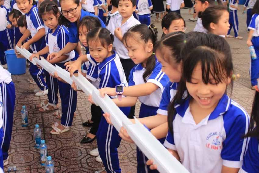 Hơn 45.000 học sinh được tuyên truyền bảo vệ tài nguyên nước với 'Mizuiku - Em Yêu Nước Sạch' -4
