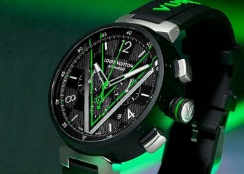 Louis Vuitton giới thiệu đồng hồ Tambour Damier Graphite Race - 2