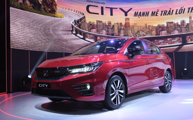 Honda City 2021 ra mắt tại Việt Nam, giá từ 529 triệu đồng