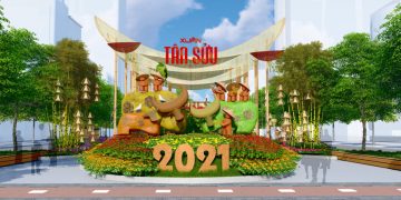 Đường hoa Nguyễn Huệ Tết Tân Sửu 2021 - 4