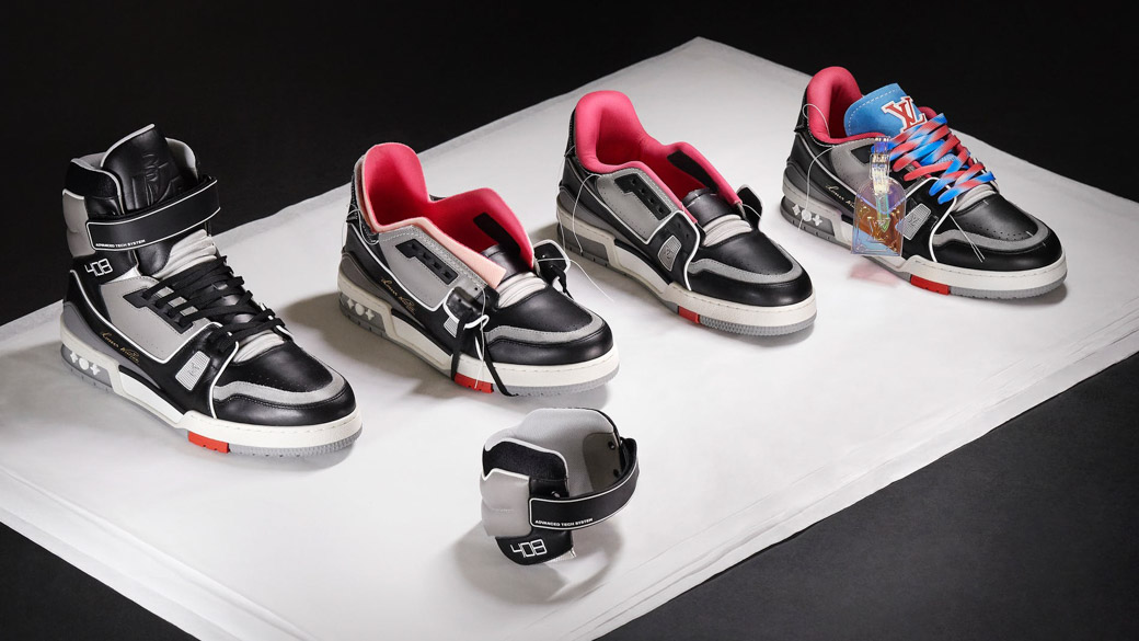 Louis Vuitton ra mắt Bộ sưu tập giày nam LV Trainer Upcycling - 02