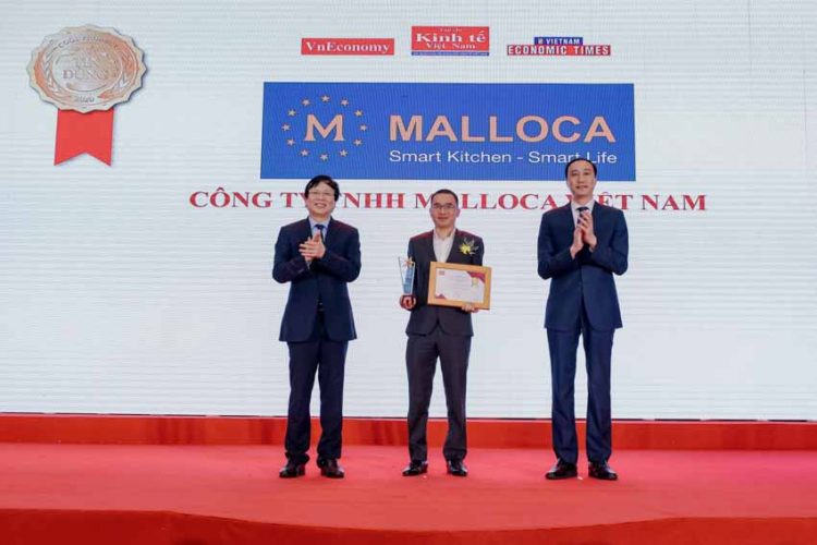 Malloca được vinh danh Top 100 sản phẩm – dịch vụ tin dùng Việt Nam 2020 -6