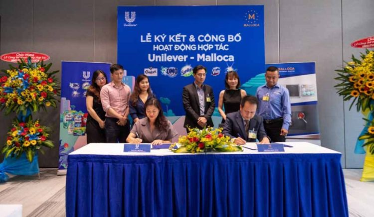 Thiết bị nhà bếp Malloca ký kết hợp tác chiến lược với Unilever