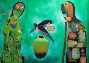 Thi sĩ Nguyễn Quang Thiều vẽ mộng du… - 15