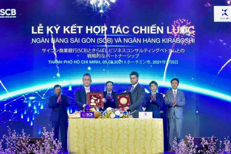 SCB hợp tác chiến lược với ngân hàng Kiraboshi tại Việt Nam