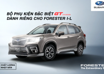 Subaru giới thiệu bộ phụ kiện GT Edition dành cho Forester 2.0i-L
