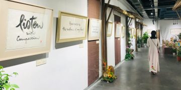 Triển lãm thư pháp và sách Hương thơm quê mẹ của Thiền sư Thích Nhất Hạnh - 3