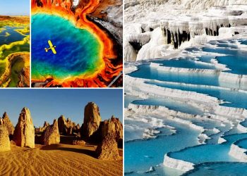 Những cảnh quan ngỡ bên ngoài trái đất