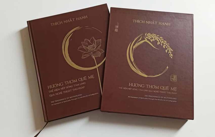 Triển lãm thư pháp và sách 'Hương thơm quê mẹ' của Thiền sư Thích Nhất Hạnh - 1
