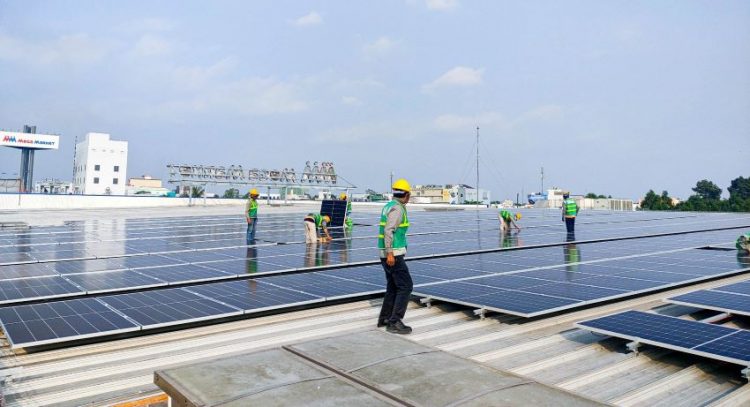 MM Mega Market sắp hoàn thành giai đoạn 1 dự án năng lượng mặt trời mái nhà