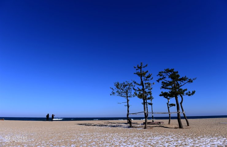 Cảnh ven biển ở Yangyang, tỉnh Gangwon / Yonhap