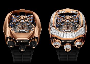 Chiêm ngưỡng chiếc đồng hồ Bugatti Chiron Tourbillon Timepiece phiên bản giới hạn