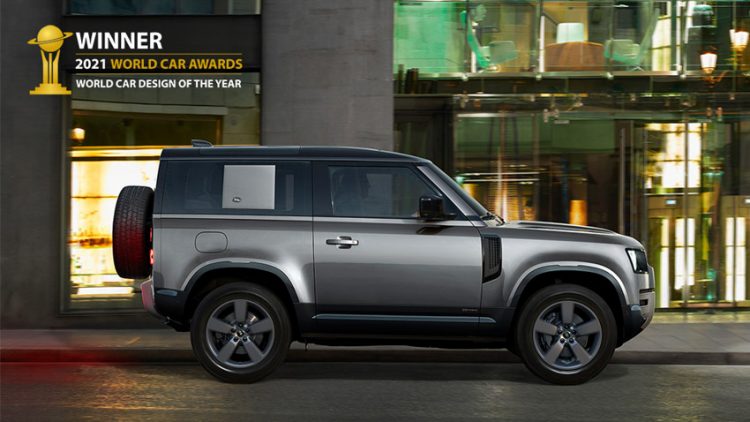 Land Rover Defender được vinh danh là thiết kế ô tô của năm 2021