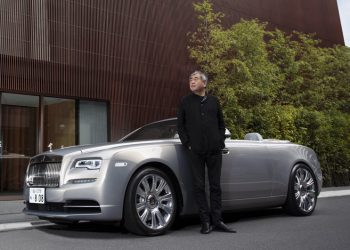 Rolls-Royce hợp tác với kiến trúc sư người Nhật Kengo Kuma trong sáng tạo Bespoke Dawn mới