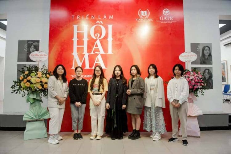'Hồi hải mã' - triển lãm của những tài năng trẻ được Vinschool 'ươm mầm' - 1