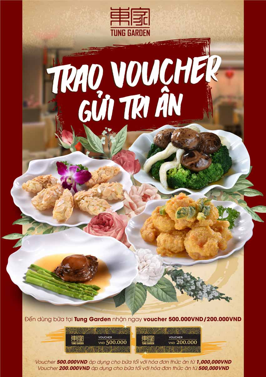 Buffet trưa và buffet tối dịp lễ tại Nhà hàng Tung Garden - 1