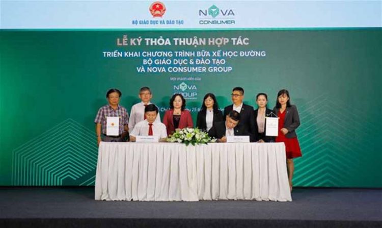 Nova Consumer hỗ trợ ‘bữa xế học đường’ cho 5.000 học sinh