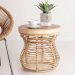 Chiếc bàn nhỏ kết hợp mây và gỗ - 1