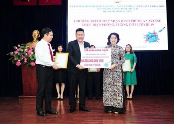 Tập đoàn Hưng Thịnh trao tặng 50 tỉ đồng kinh phí mua vaccine Covid-19 - 1
