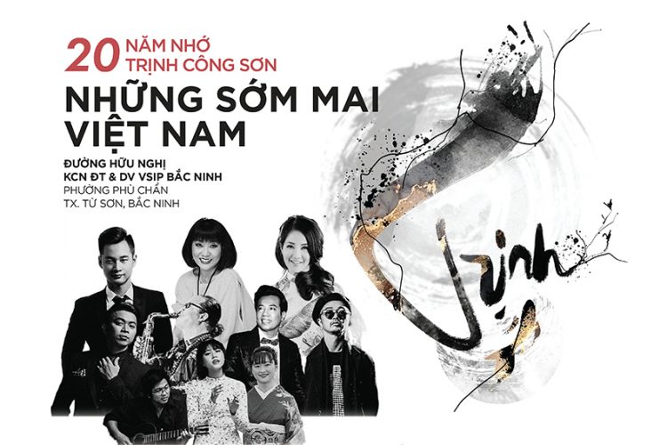 Đêm nhạc “20 năm nhớ Trịnh Công Sơn” tại KCN đô thị và dịch vụ VSIP Bắc Ninh - 1