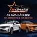 Kia giành “cú đúp” giải thưởng “Xe của năm 2021” tại Việt Nam