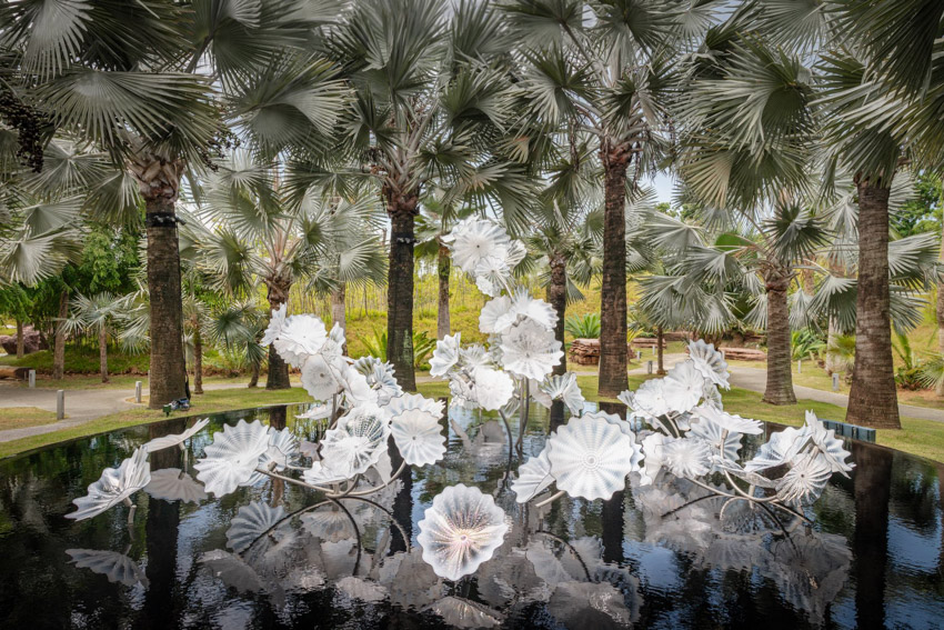 Lối lối ở “Khu vườn hoa thủy tinh” - Gardens by the Bay, Singapore