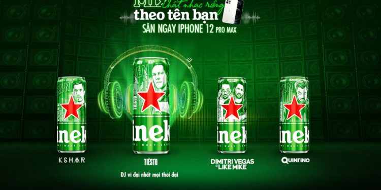 Phiên bản lon cao Heineken® x Top DJs mang đến trải nghiệm âm nhạc điện tử độc đáo