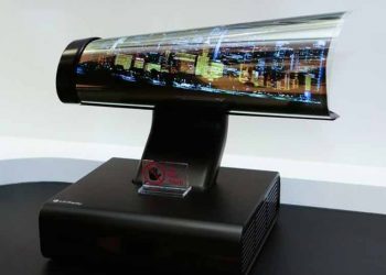 Màn hình OLED có thể cuộn của LG đoạt giải 'Màn hình của năm'