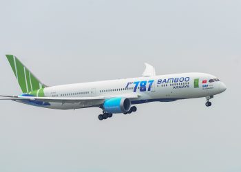 Một máy bay Boeing 787-9. Ảnh: Bamboo Airways