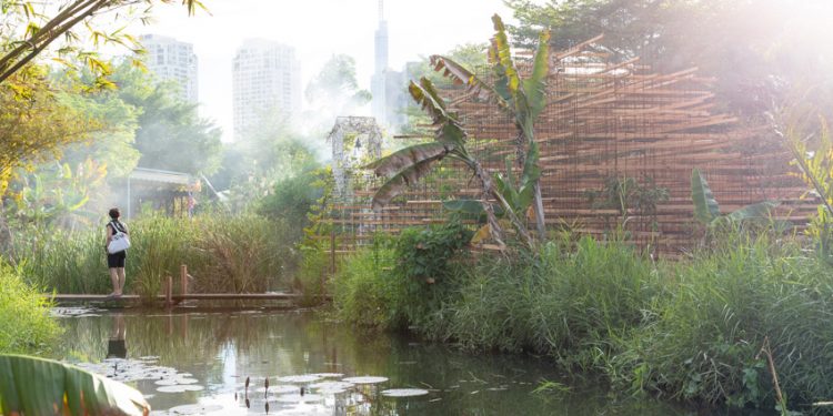 The Straw Pavilion – với thiết kế được truyền cảm hứng từ rơm rạ