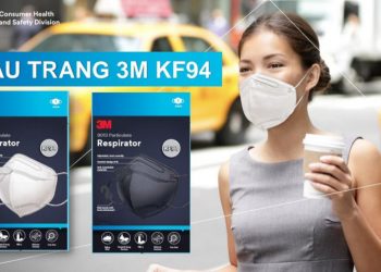 3M giới thiệu Khẩu trang tiêu chuẩn KF94 giúp bảo vệ khỏi virus, mầm bệnh trong không khí và bụi mịn