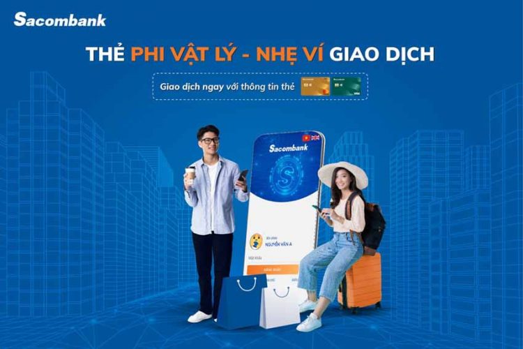 Mở thẻ thanh toán phi vật lý ngay trên Sacombank Pay