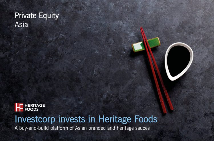Investcorp đầu tư vào Heritage Foods, thương hiệu gia vị, nước sốt tại Singapore, Malaysia và Nhật Bản