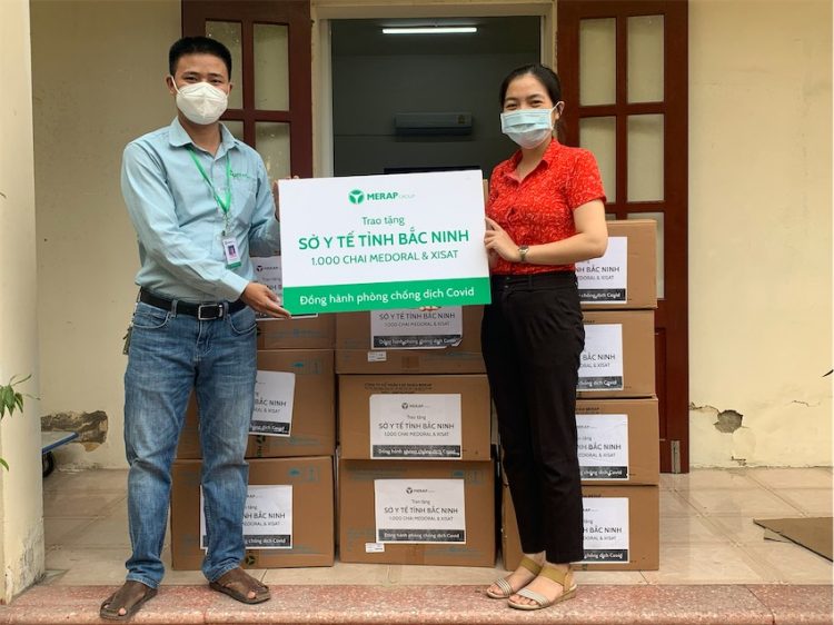 MERAP trao tặng hàng chục ngàn dược phẩm, trợ lực hữu hiệu cho lực lượng y tế tuyến đầu