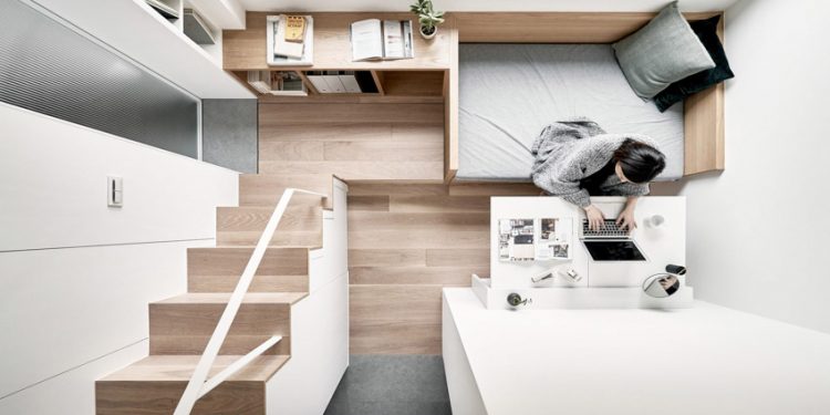 Căn hộ siêu nhỏ tiện nghi 17,6 m2 cho những chuyến đi về của người trẻ