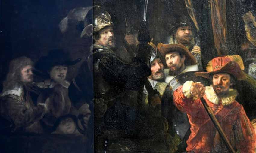 AI đưa kiệt tác 'Ngắm đêm' của Rembrandt về kích thước nguyên bản - 3