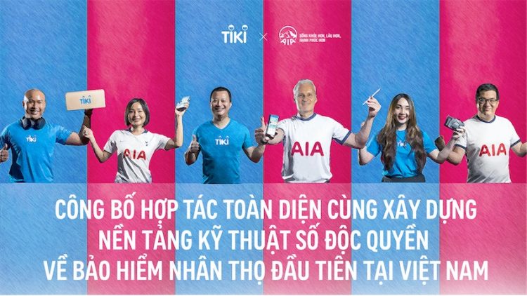 AIA Việt Nam cùng Tập đoàn Tiki xây dựng nền tảng kỹ thuật số về bảo hiểm nhân thọ