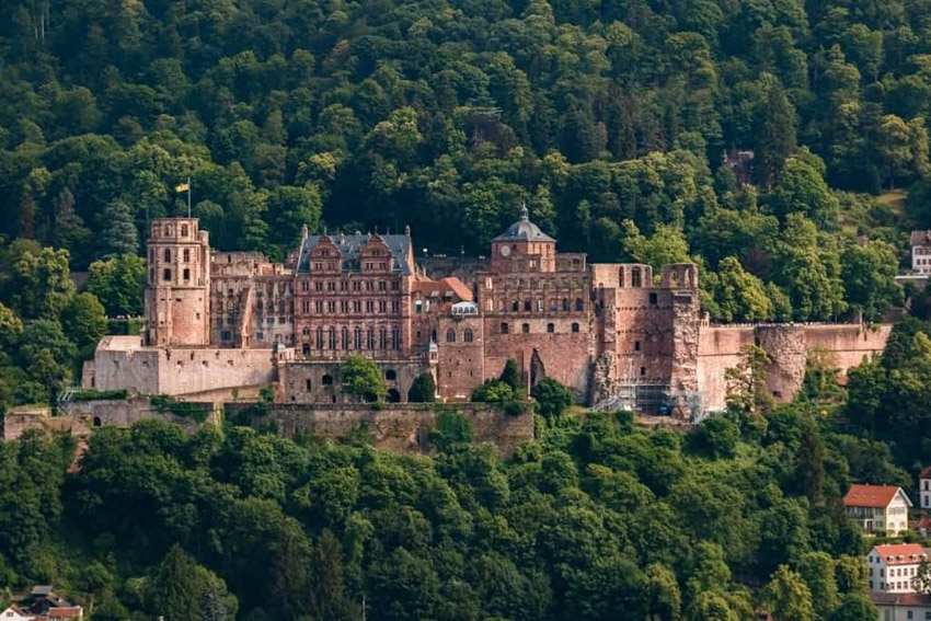 Ngỡ ngàng trước lâu đài cổ Heidelberg ở Đức - 3