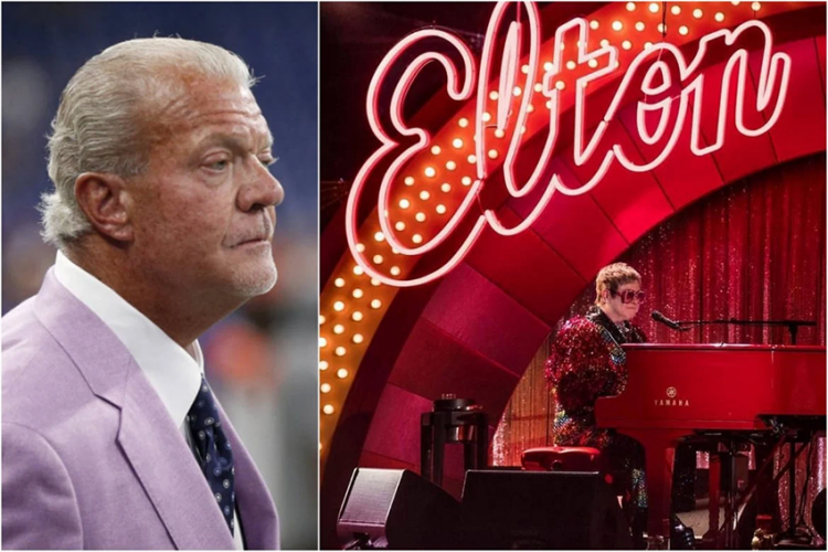 Chủ sở hữu của Colts, Jim Irsay, đã mua cây đàn piano lưu diễn của Elton John với giá 915.000 USD - 1
