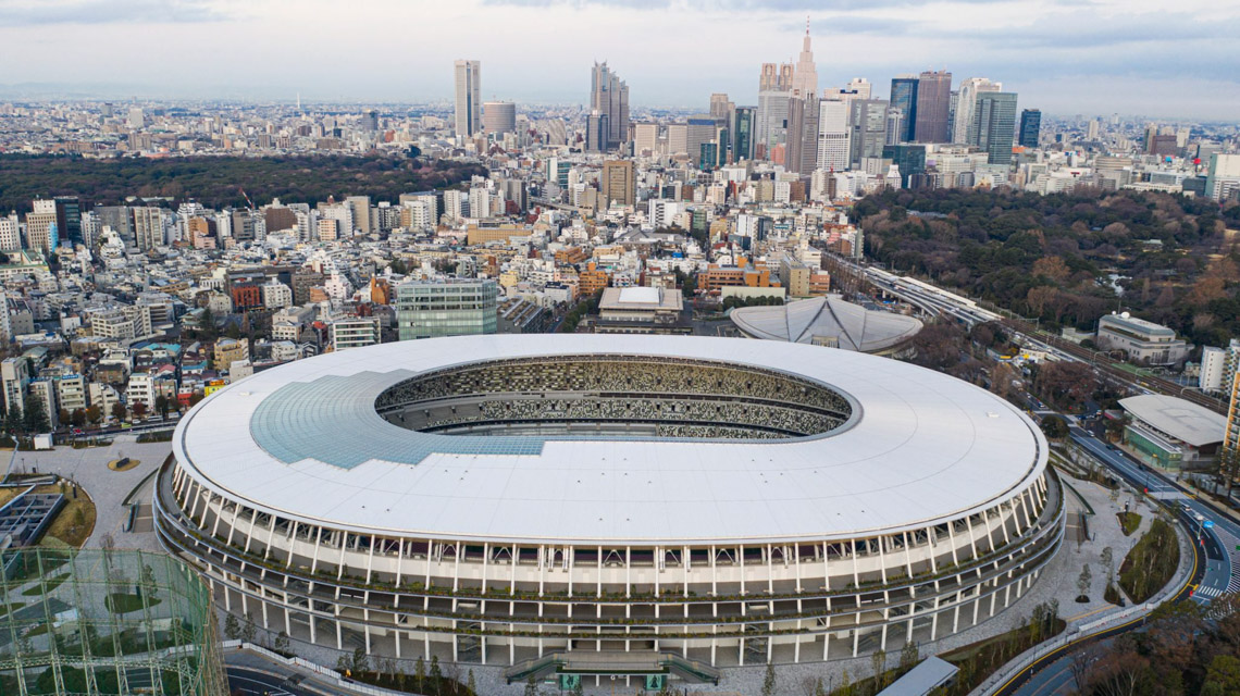 Sân vận động quốc gia Nhật Bản của Kengo Kuma
