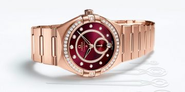 Omega Constellation Small Seconds phiên bản 2021 với kim cương lấp lánh